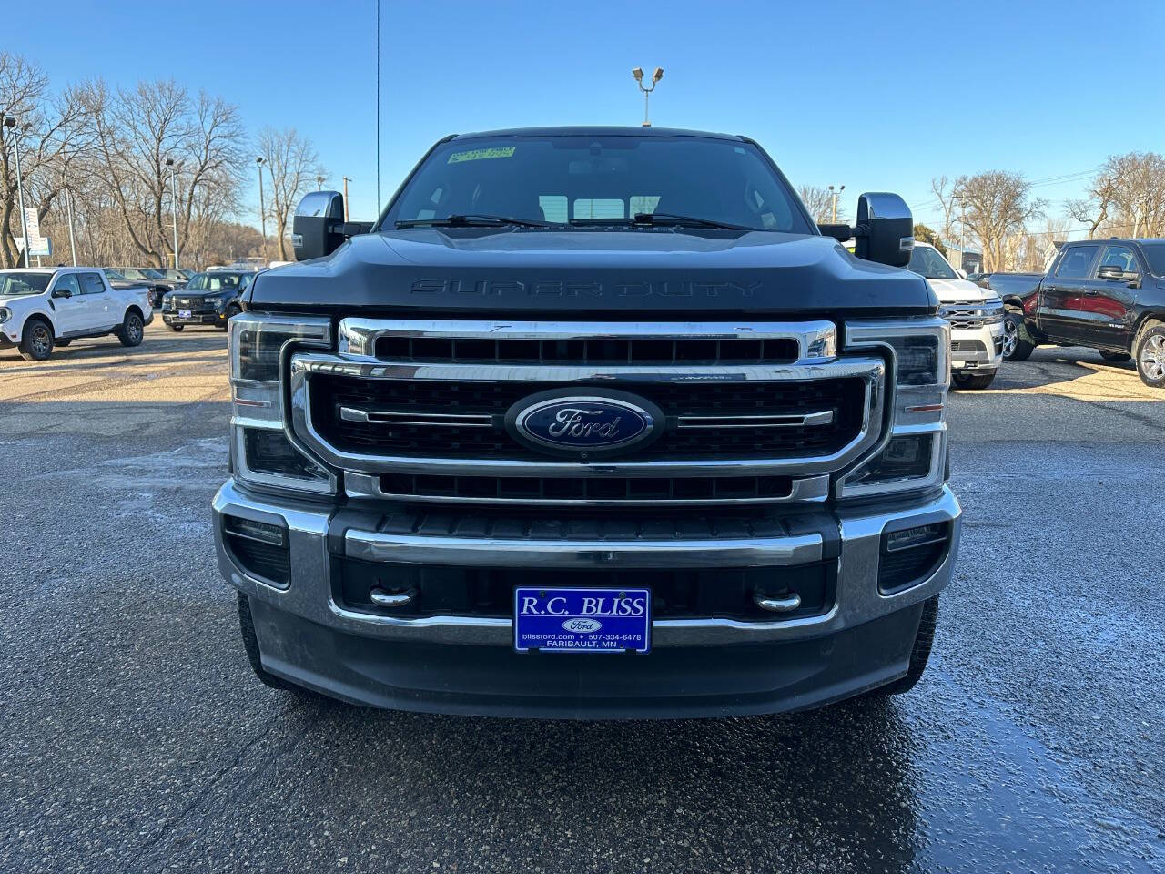 Used 2020 Ford F-250 Super Duty Lariat with VIN 1FT7W2BT5LED94151 for sale in Faribault, Minnesota
