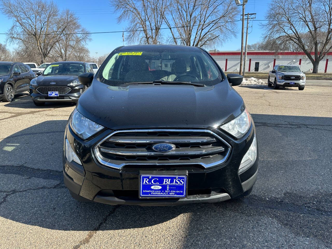 Used 2020 Ford Ecosport S with VIN MAJ6S3FL9LC382318 for sale in Faribault, MN
