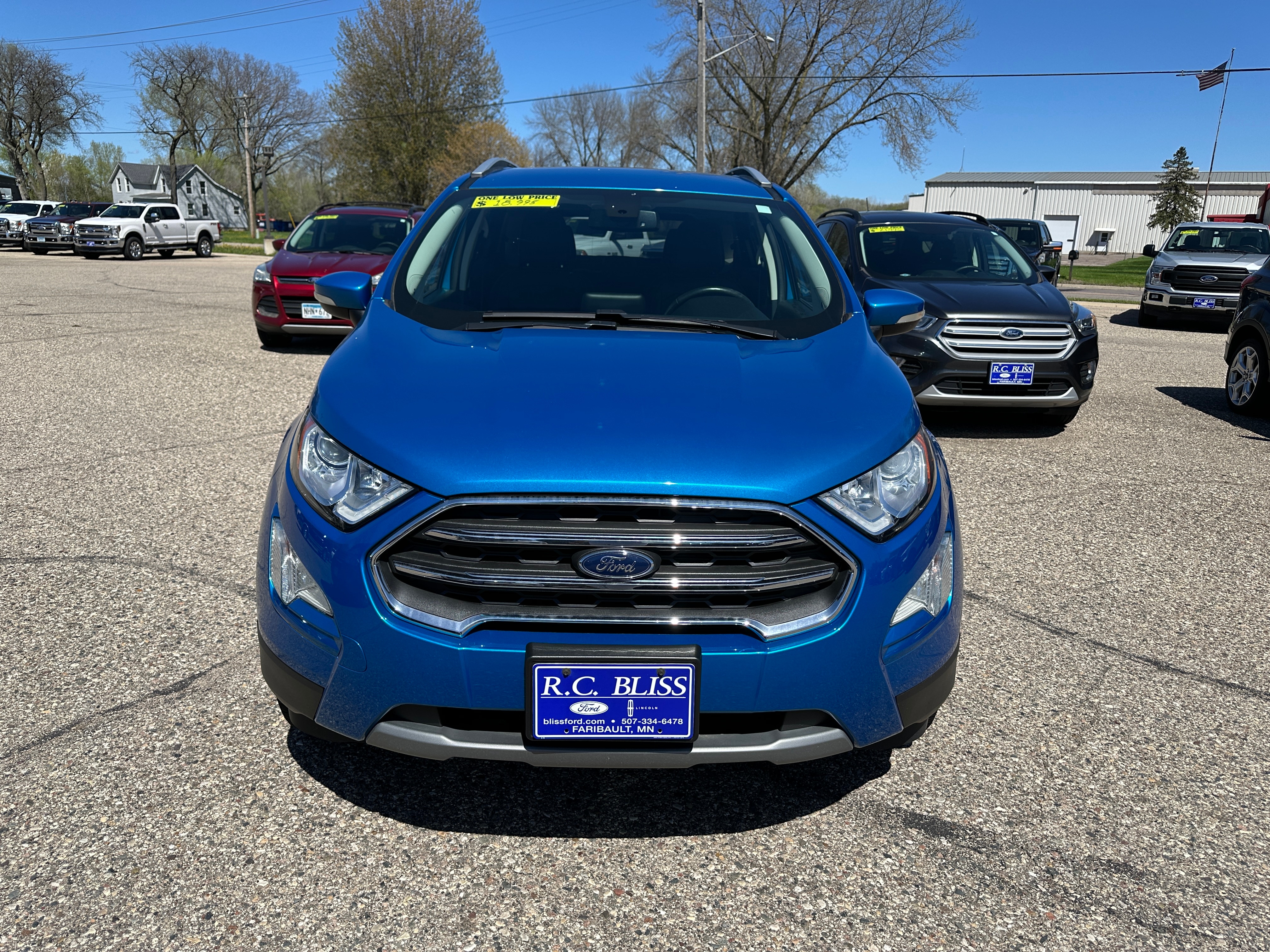 Used 2019 Ford Ecosport Titanium with VIN MAJ6S3KL0KC280197 for sale in Faribault, Minnesota