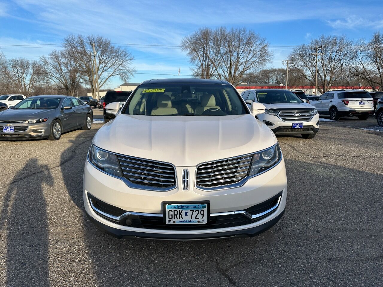 Used 2016 Lincoln MKX Reserve with VIN 2LMTJ8LRXGBL89192 for sale in Faribault, Minnesota