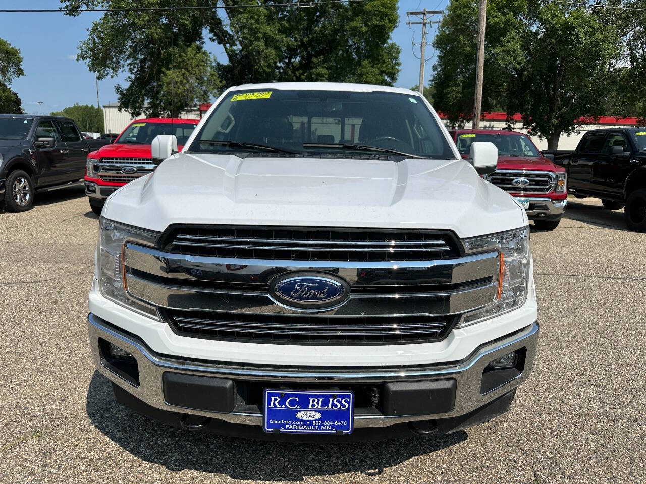 Used 2018 Ford F-150 Lariat with VIN 1FTFW1EG0JKC12844 for sale in Faribault, Minnesota