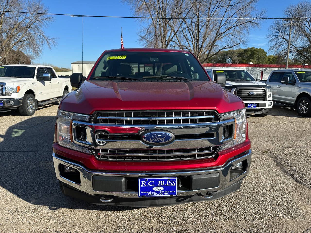 Used 2018 Ford F-150 XLT with VIN 1FTFW1EG4JKG05679 for sale in Faribault, Minnesota