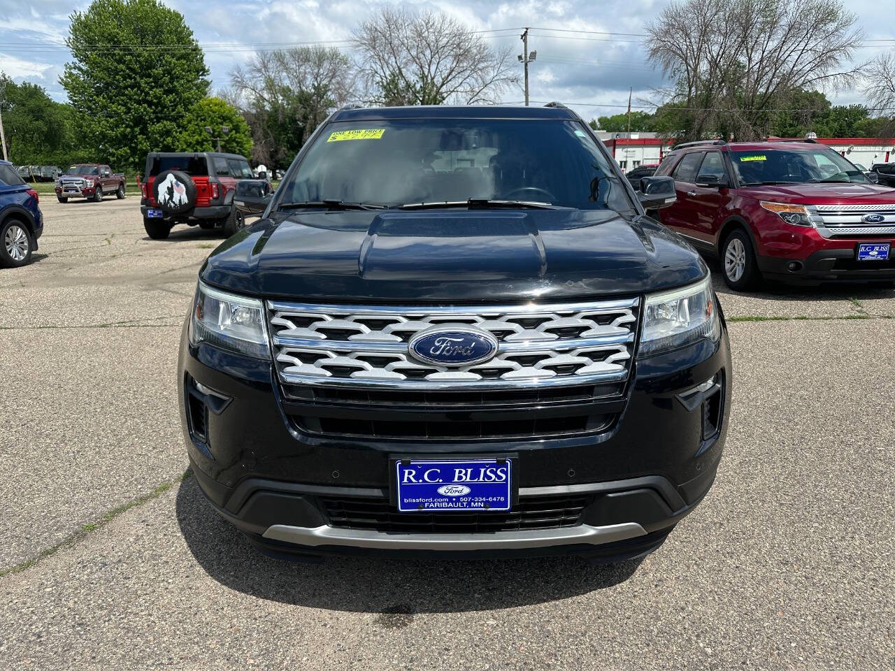 Used 2018 Ford Explorer XLT with VIN 1FM5K8D82JGC57874 for sale in Faribault, Minnesota
