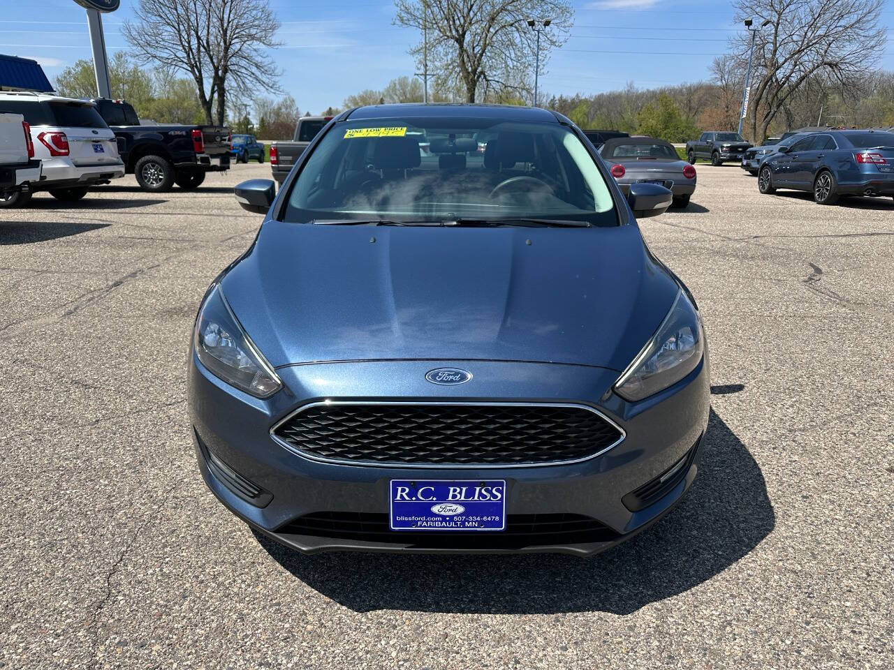 Used 2018 Ford Focus SEL with VIN 1FADP3H25JL322367 for sale in Faribault, Minnesota