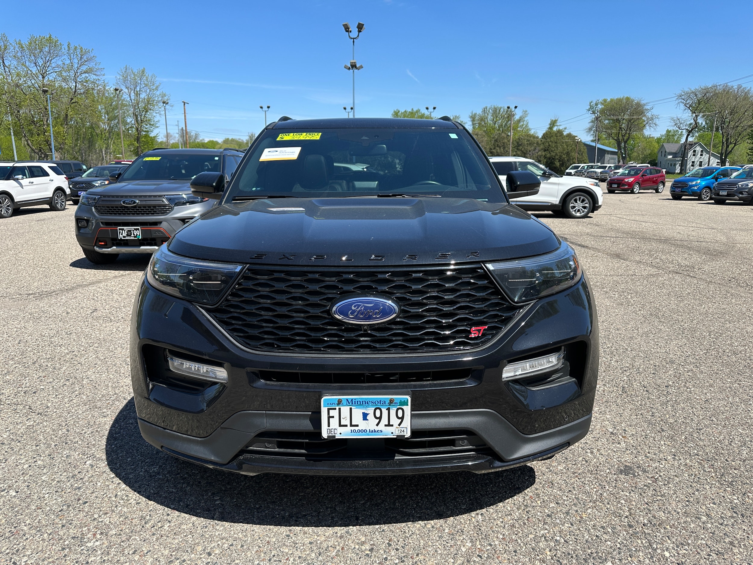 Used 2021 Ford Explorer ST with VIN 1FM5K8GC9MGA40763 for sale in Faribault, Minnesota