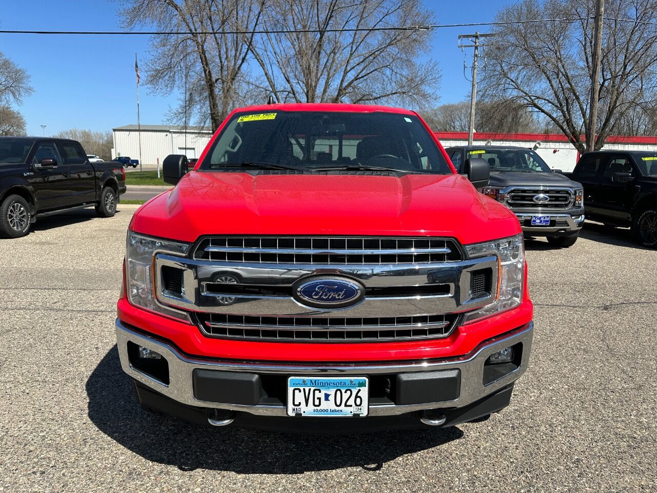 Used 2019 Ford F-150 XLT with VIN 1FTFW1E49KFA41527 for sale in Faribault, Minnesota