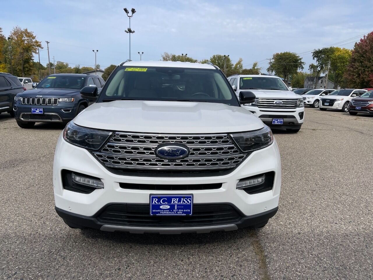 Used 2020 Ford Explorer Limited with VIN 1FMSK8FH5LGC03990 for sale in Faribault, Minnesota