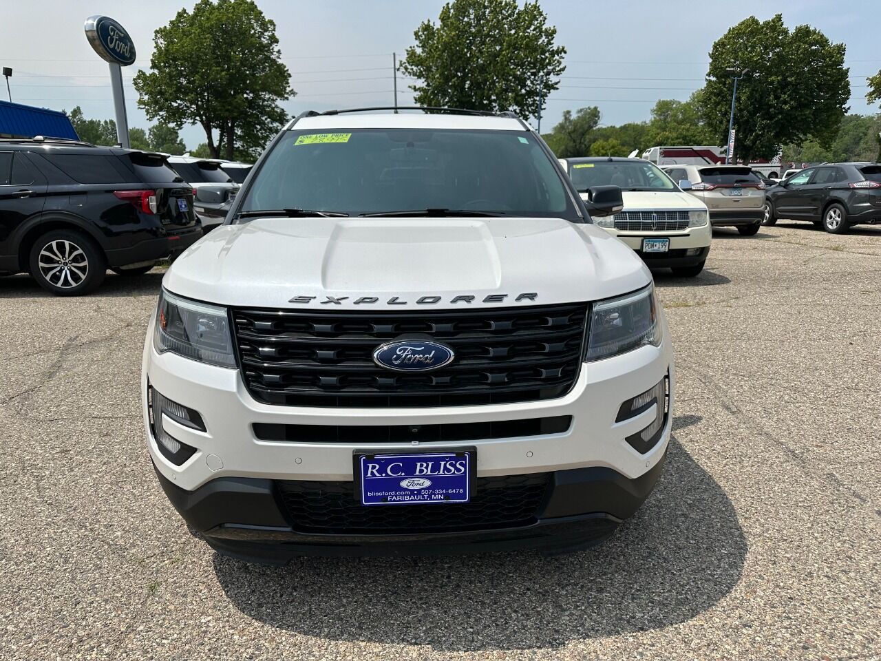 Used 2017 Ford Explorer Sport with VIN 1FM5K8GT6HGC58696 for sale in Faribault, Minnesota