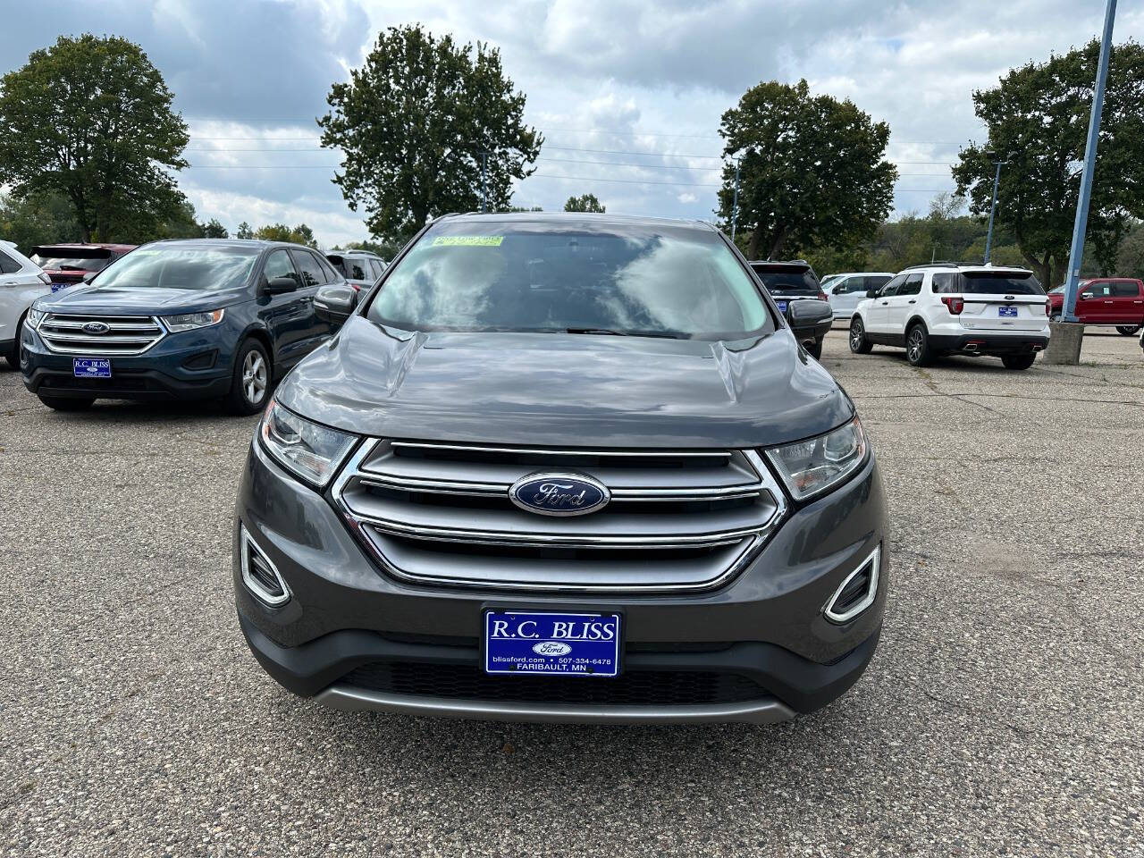 Used 2016 Ford Edge SEL with VIN 2FMPK4J9XGBC26385 for sale in Faribault, Minnesota