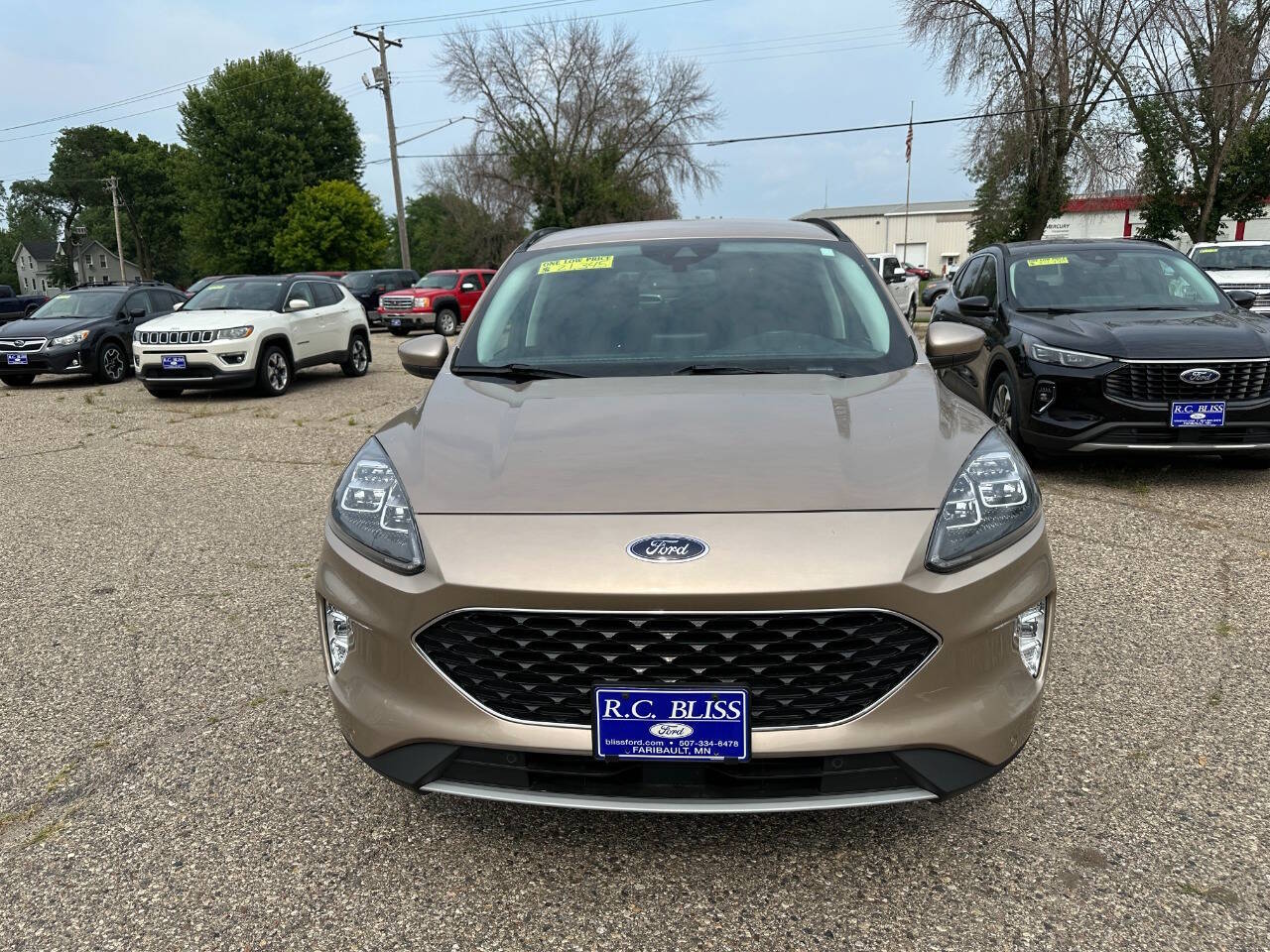 Used 2021 Ford Escape Titanium with VIN 1FMCU9J91MUB03361 for sale in Faribault, Minnesota