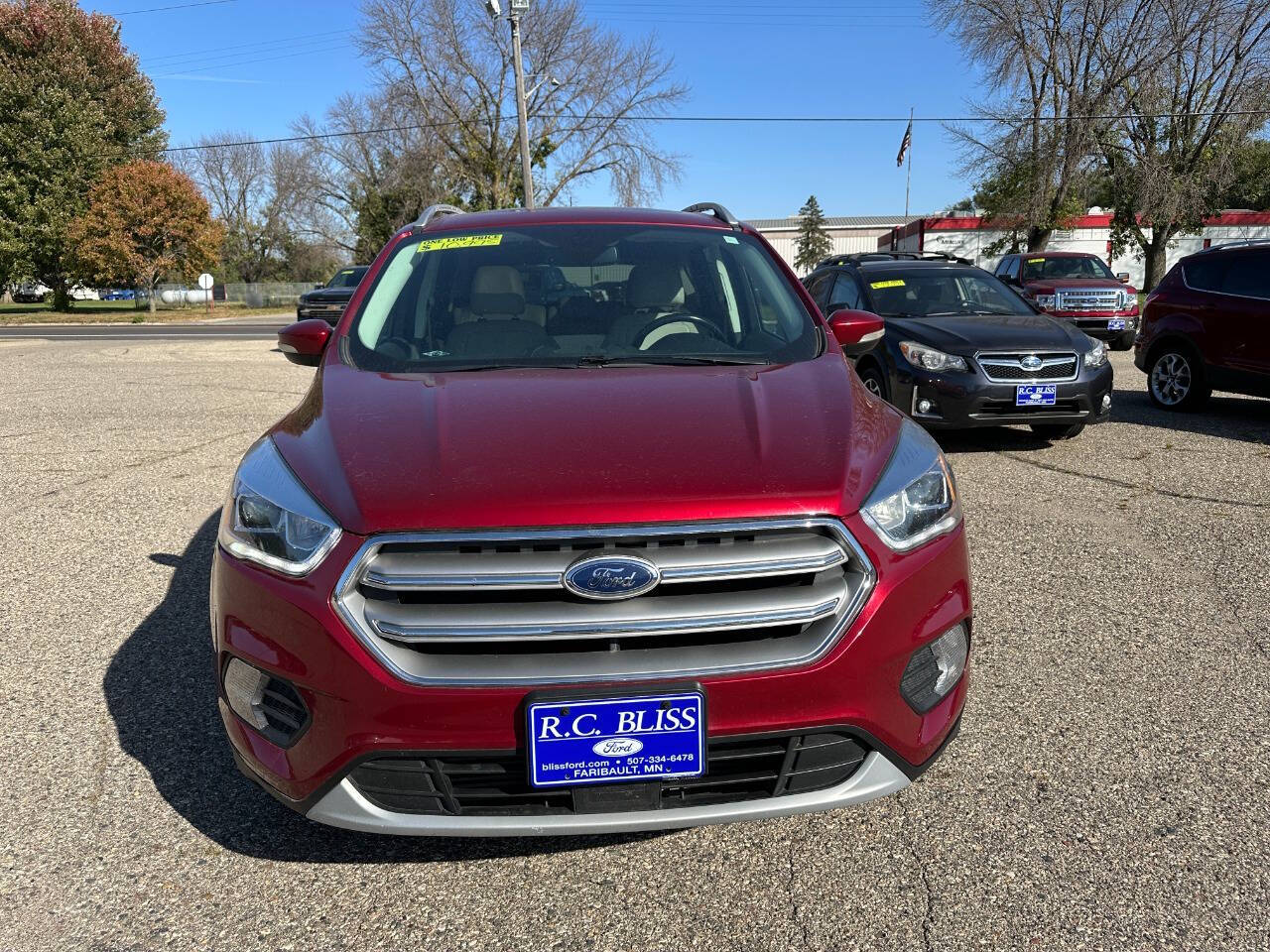 Used 2017 Ford Escape Titanium with VIN 1FMCU9J90HUB72399 for sale in Faribault, Minnesota