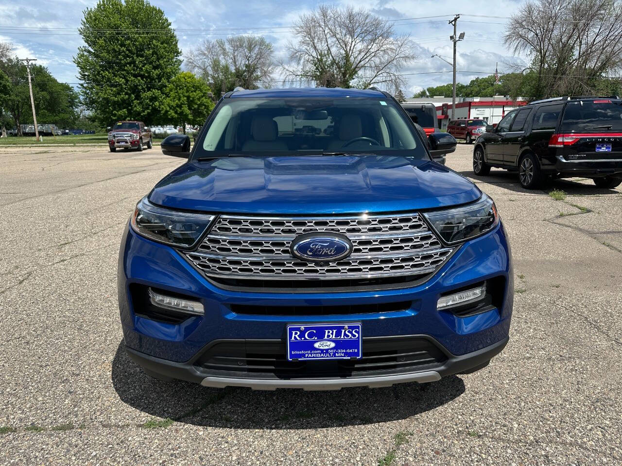 Used 2020 Ford Explorer Limited with VIN 1FMSK8FH6LGA92561 for sale in Faribault, Minnesota