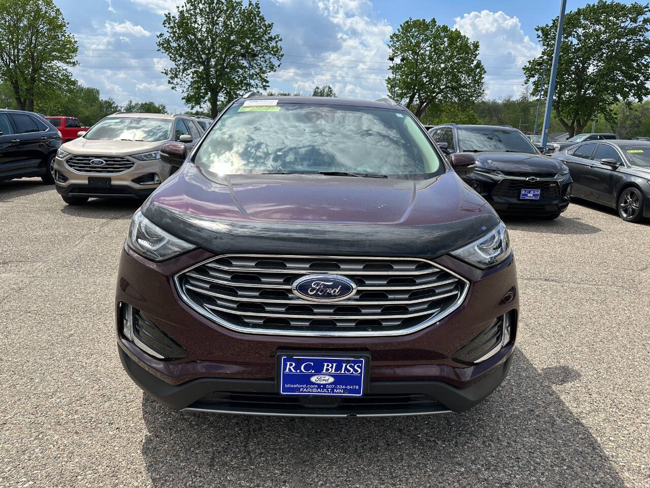 Used 2020 Ford Edge SEL with VIN 2FMPK4J99LBB22044 for sale in Faribault, Minnesota