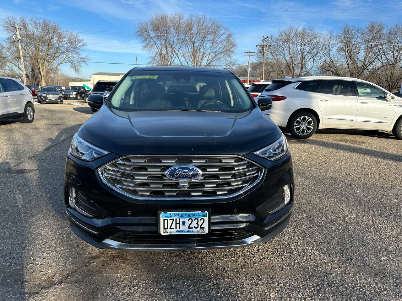 Used 2019 Ford Edge Titanium with VIN 2FMPK4K97KBC00351 for sale in Faribault, Minnesota