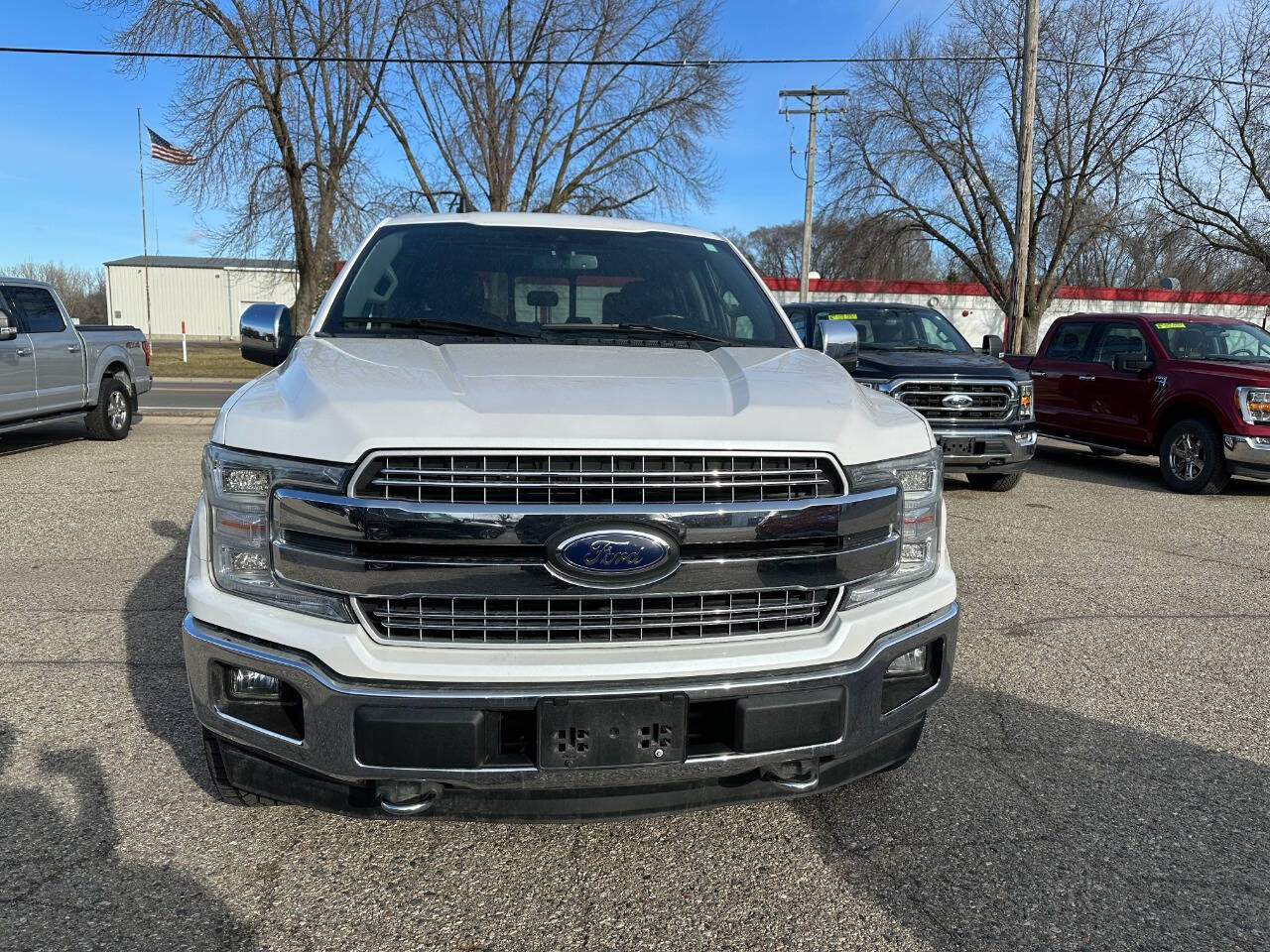 Used 2019 Ford F-150 Lariat with VIN 1FTEW1E43KFC80485 for sale in Faribault, Minnesota