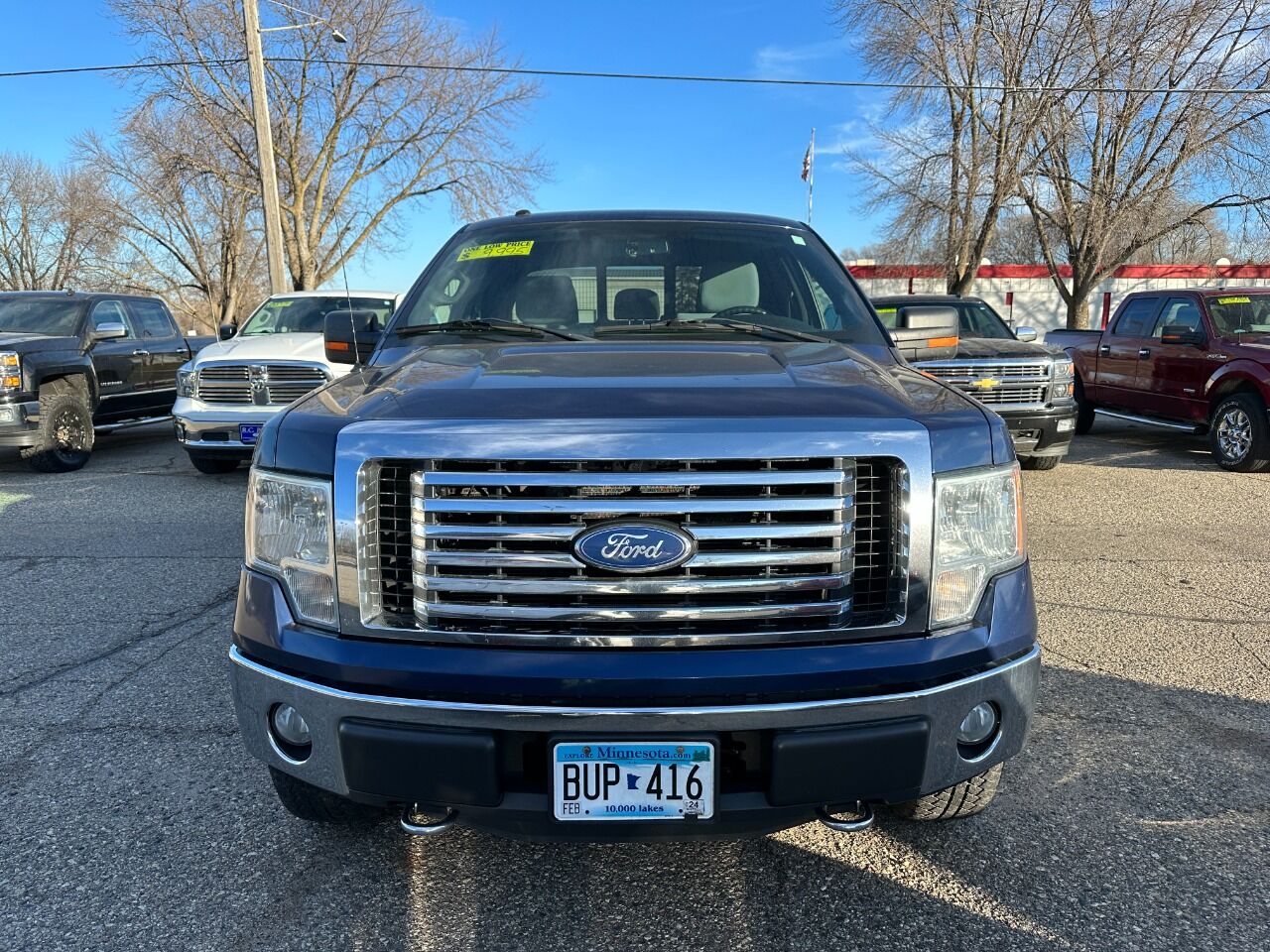 Used 2012 Ford F-150 XLT with VIN 1FTFX1EF6CFA82410 for sale in Faribault, Minnesota