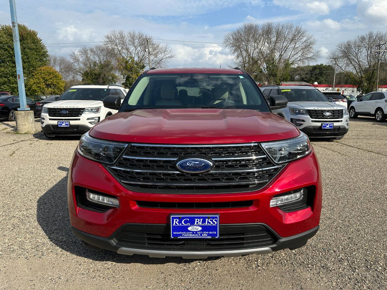 Used 2022 Ford Explorer XLT with VIN 1FMSK8DH9NGC17512 for sale in Faribault, Minnesota