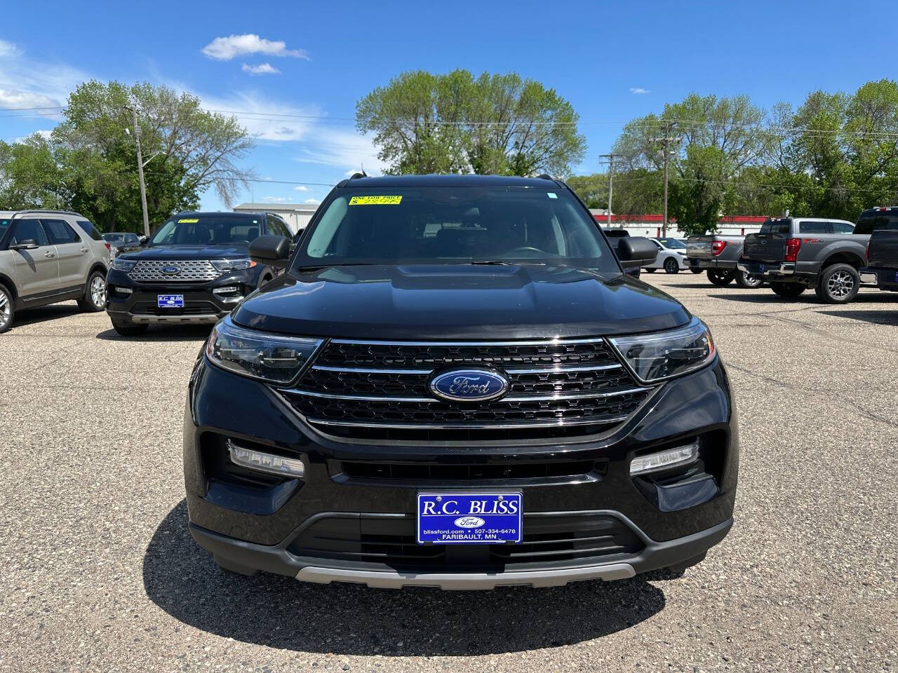 Used 2021 Ford Explorer XLT with VIN 1FMSK8DH7MGA95389 for sale in Faribault, Minnesota