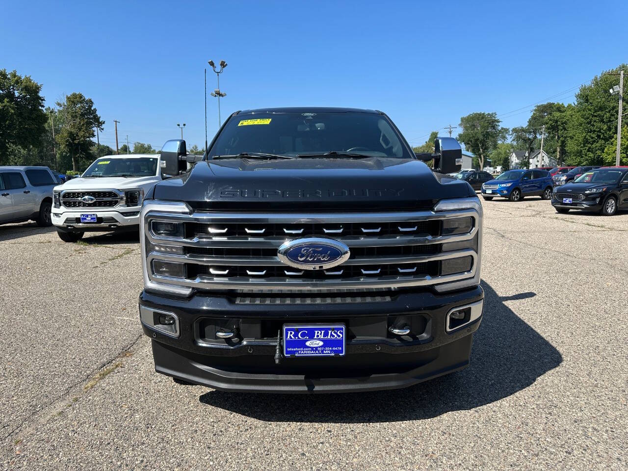 Used 2024 Ford F-250 Super Duty Platinum with VIN 1FT8W2BM2REC18776 for sale in Faribault, Minnesota