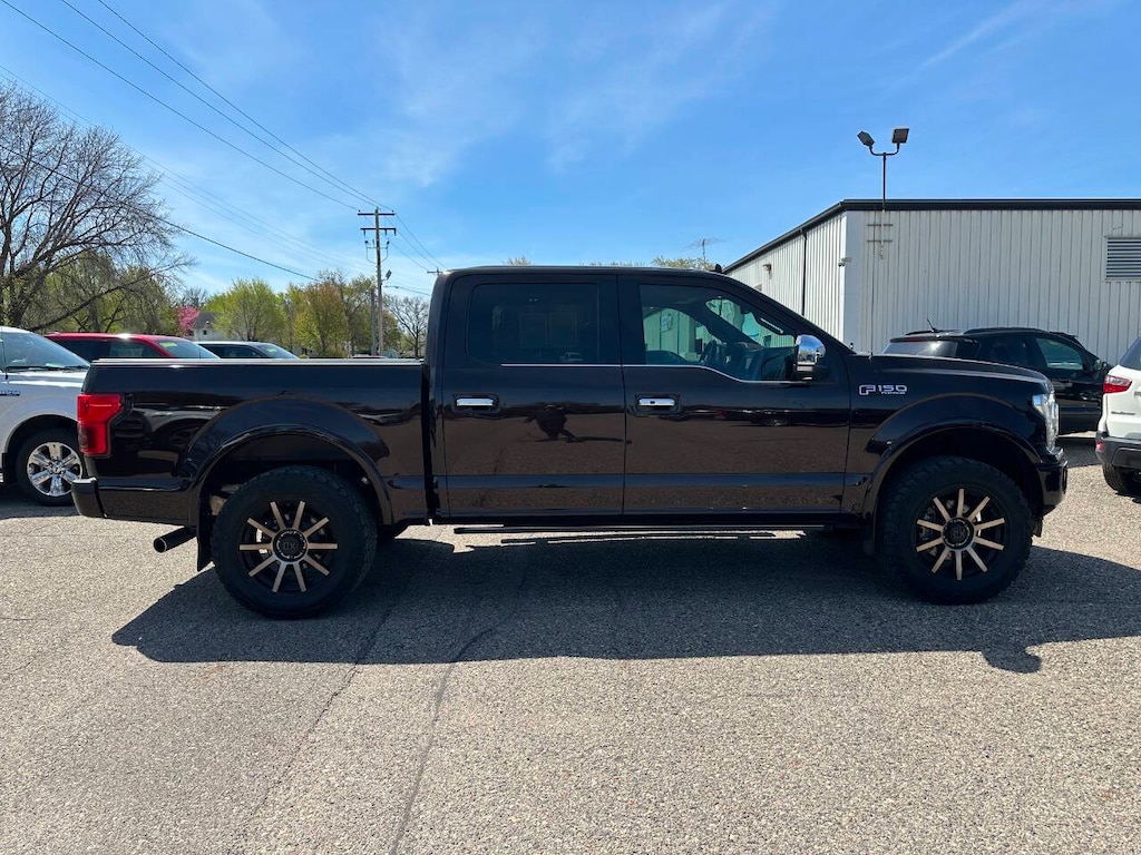 Used 2018 Ford F-150 Platinum 4x4 4dr Supercrew 5.5 ft. SB Pickup Truck