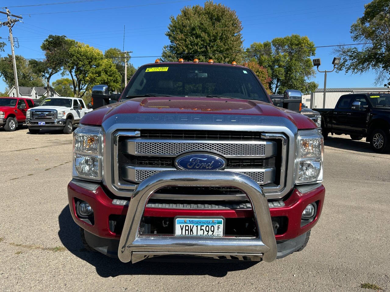 Used 2014 Ford F-350 Super Duty Lariat with VIN 1FT8W3BT1EEA33187 for sale in Faribault, Minnesota