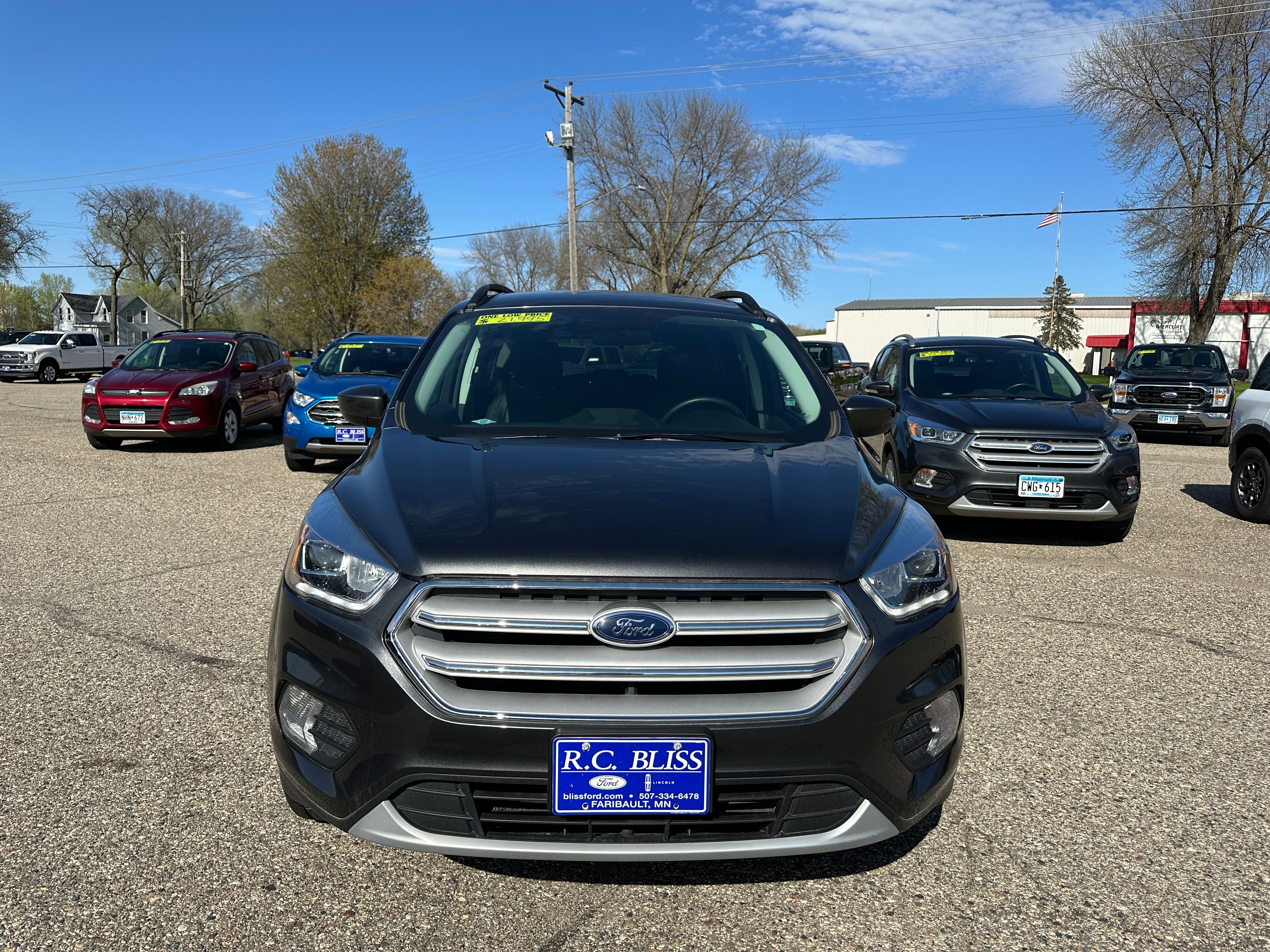 Used 2018 Ford Escape SEL with VIN 1FMCU9HD3JUB00502 for sale in Faribault, Minnesota