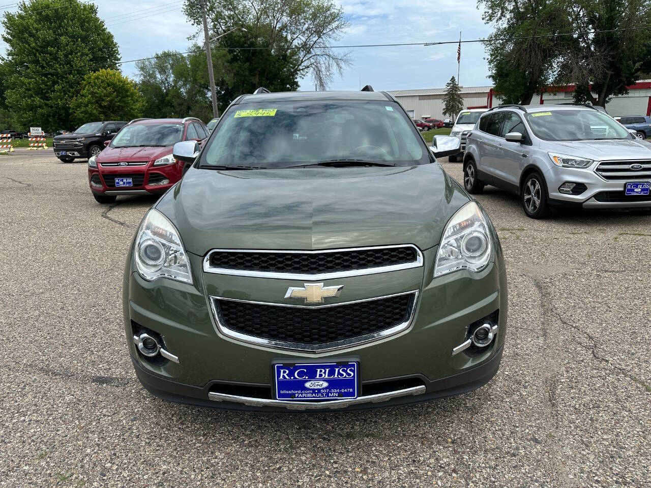 Used 2015 Chevrolet Equinox LTZ with VIN 2GNFLHE33F6346019 for sale in Faribault, Minnesota