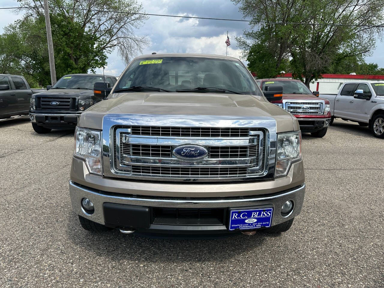 Used 2014 Ford F-150 XLT with VIN 1FTFW1ET2EKD50100 for sale in Faribault, Minnesota