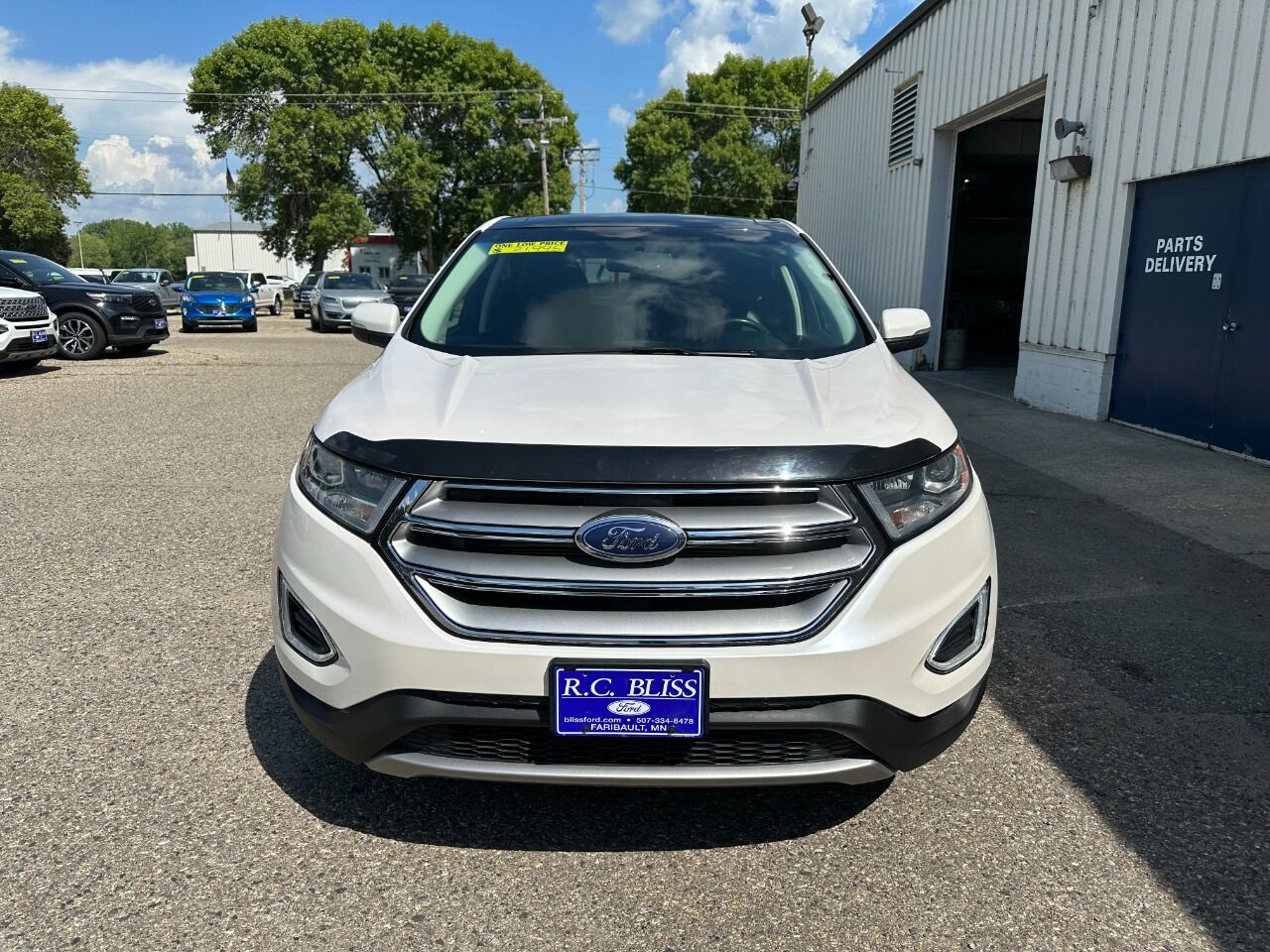Used 2016 Ford Edge SEL with VIN 2FMPK4J84GBC32318 for sale in Faribault, Minnesota