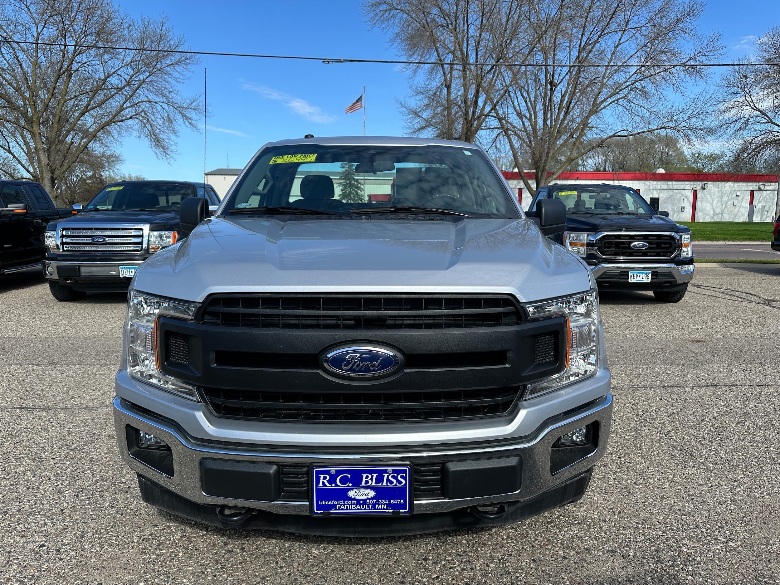 Used 2019 Ford F-150 XL with VIN 1FTMF1EB4KKC21382 for sale in Faribault, MN