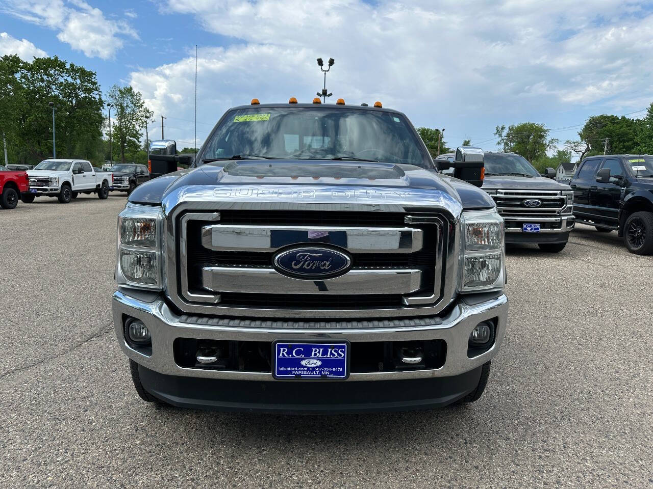 Used 2015 Ford F-250 Super Duty Lariat with VIN 1FT7W2BT1FEB01799 for sale in Faribault, Minnesota