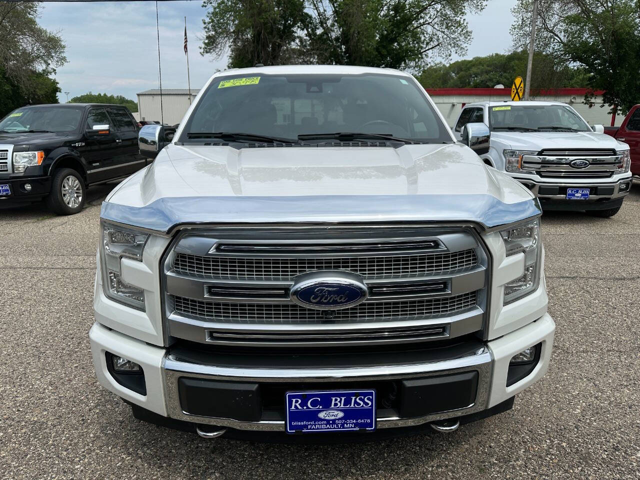 Used 2017 Ford F-150 Platinum with VIN 1FTEW1EG4HFA74840 for sale in Faribault, Minnesota