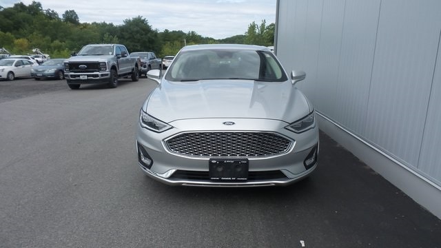 Certified 2019 Ford Fusion Hybrid Titanium with VIN 3FA6P0RU9KR192457 for sale in Catskill, NY