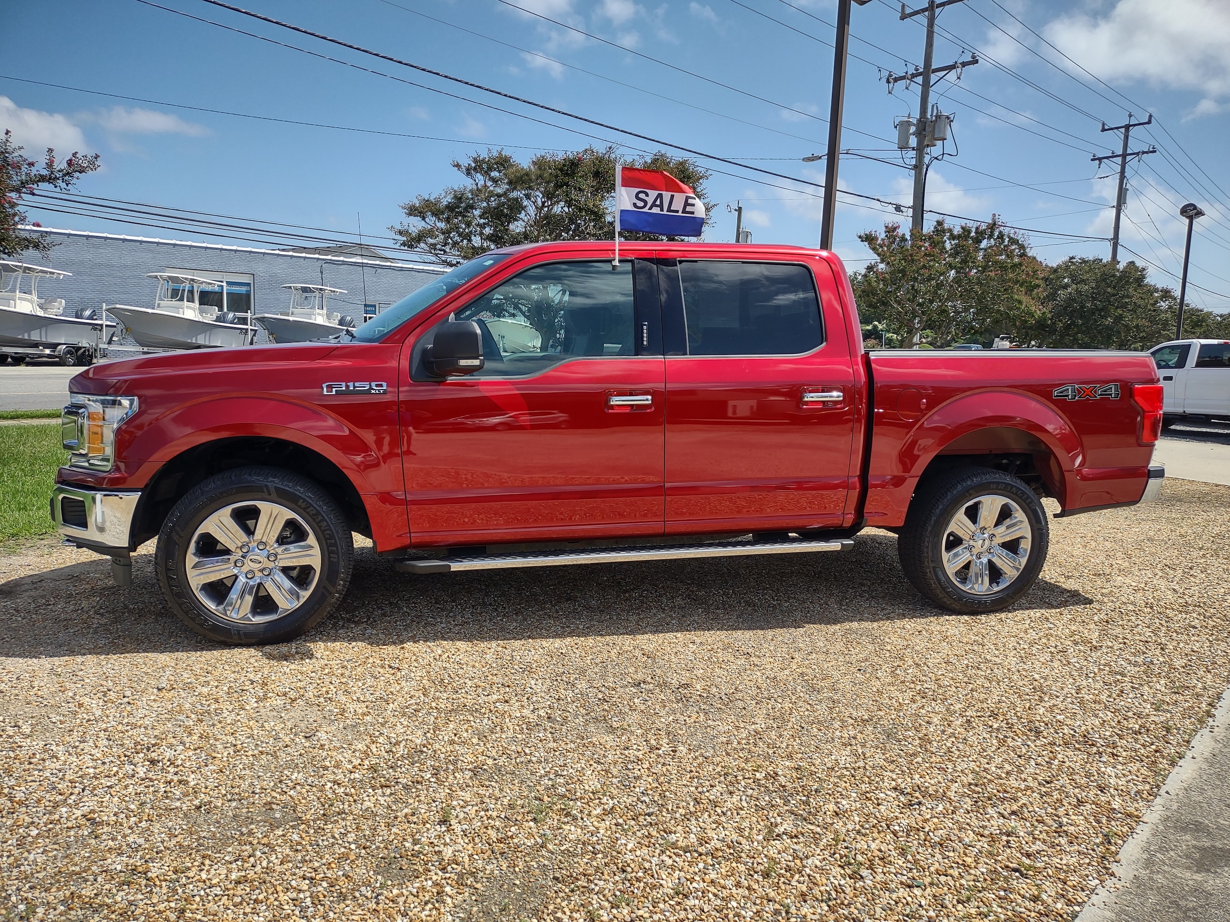 Used 2019 Ford F-150 XLT with VIN 1FTEW1E59KFC04228 for sale in Manteo, NC