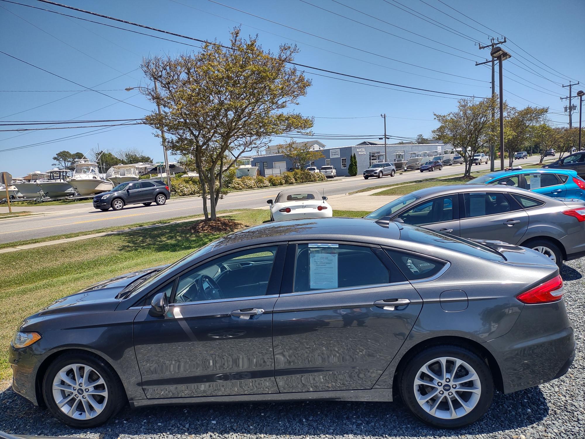 Used 2020 Ford Fusion SE with VIN 3FA6P0HD9LR236461 for sale in Manteo, NC