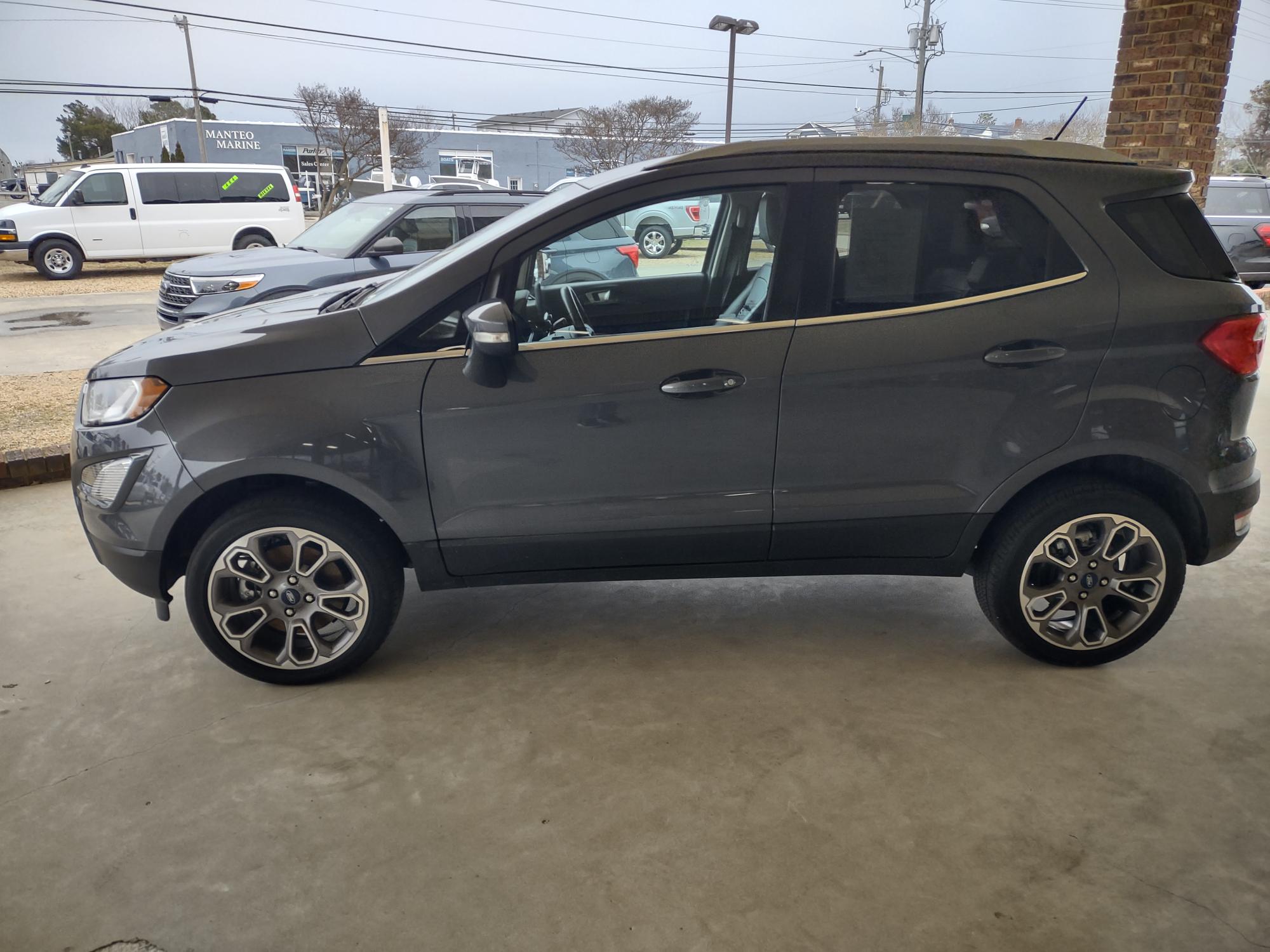 Used 2021 Ford EcoSport Titanium with VIN MAJ6S3KLXMC452075 for sale in Manteo, NC