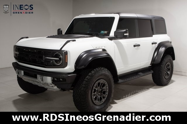 Used 2022 Ford Bronco 4-Door Raptor with VIN 1FMEE5JR6NLA52512 for sale in West Chester, PA