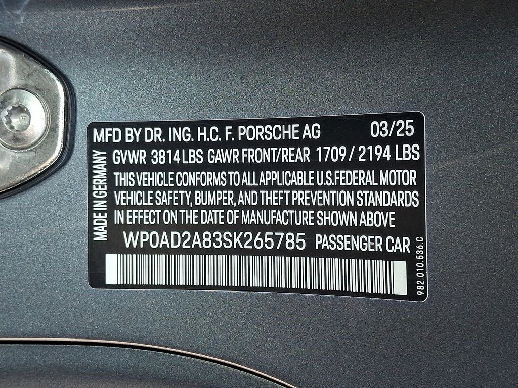 2025 Porsche 718 GTS - Photo 28