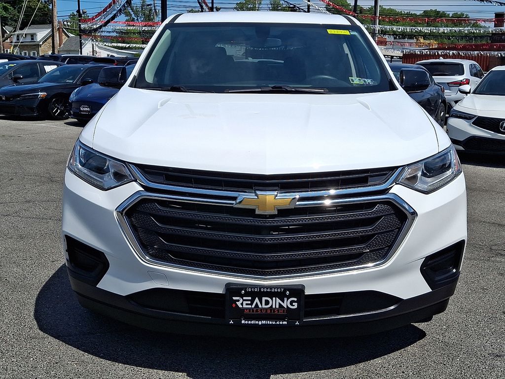 Used 2018 Chevrolet Traverse LS with VIN 1GNERFKW3JJ223409 for sale in Reading, PA