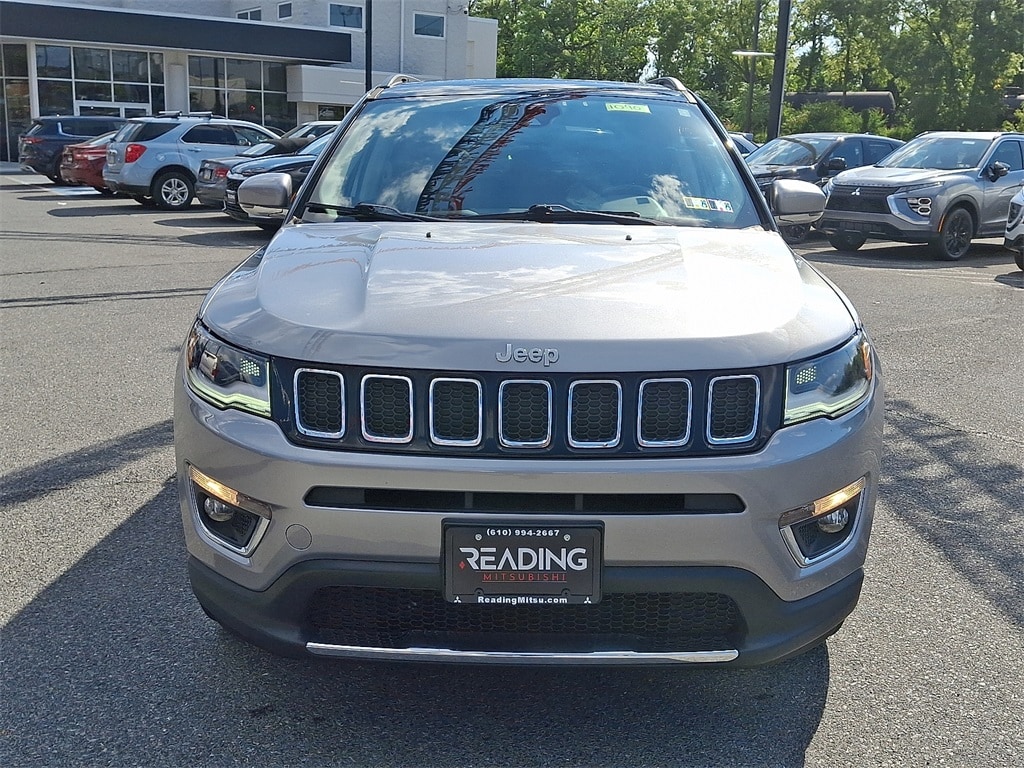 Used 2018 Jeep Compass Limited with VIN 3C4NJDCB7JT354576 for sale in Reading, PA