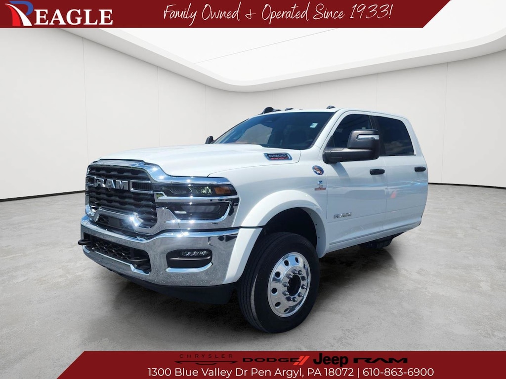 New 2026 Ram 5500 Chassis Cab BIG HORN CREW 4X4 84' CA Pickup