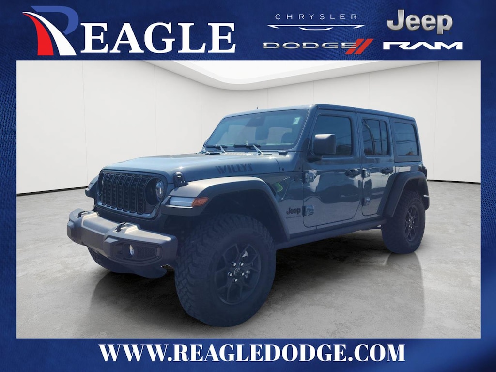 New 2026 Jeep Wrangler 4-DOOR WILLYS Sport Utility