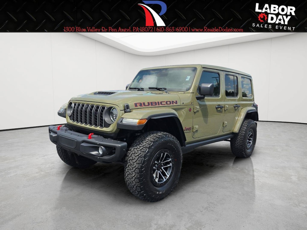 New 2026 Jeep Wrangler 4-DOOR RUBICON X Sport Utility