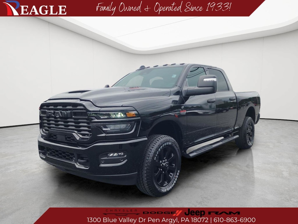 New 2026 Ram 2500 BLACK EXPRESS CREW CAB 4X4 6'4 BOX Pickup