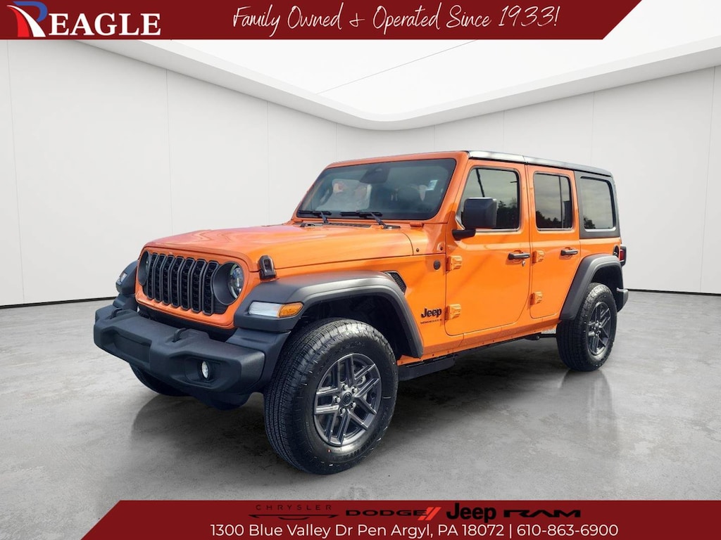 New 2026 Jeep Wrangler 4-DOOR SPORT S Sport Utility