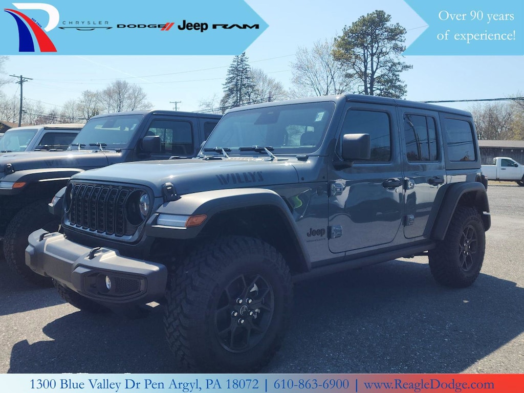 New 2026 Jeep Wrangler 4-DOOR WILLYS Sport Utility