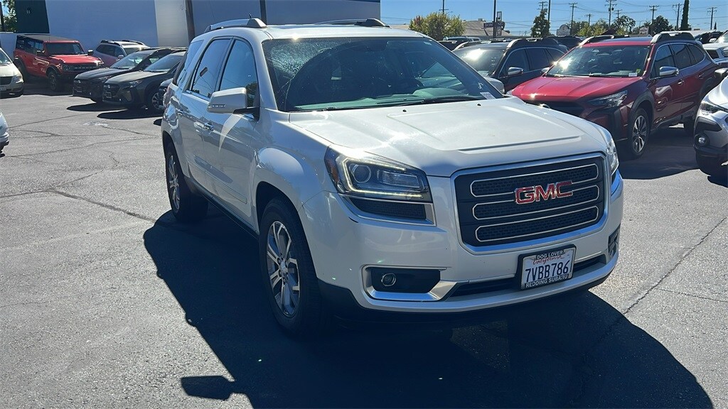 Used 2015 GMC Acadia SLT1 with VIN 1GKKVRKD6FJ324642 for sale in Redding, CA