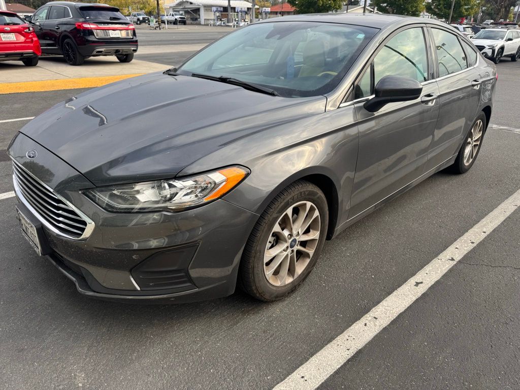 Used 2019 Ford Fusion SE with VIN 3FA6P0HD7KR136129 for sale in Redding, CA