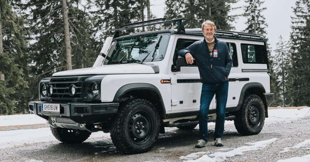 ineos grenadier founder and visionary Sir Jim Ratcliffe