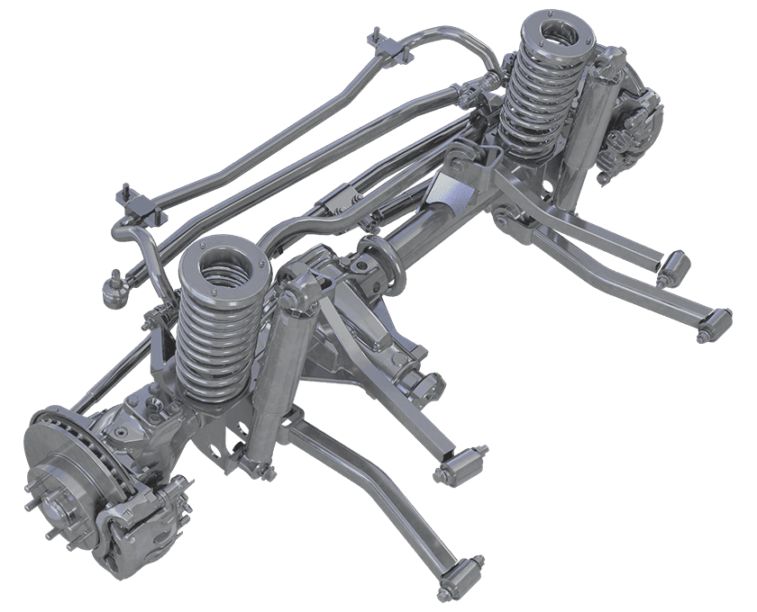 INEOS Grenadier Rear Axle & Suspension Components